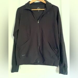 Nike Black Windbreaker Jacket
